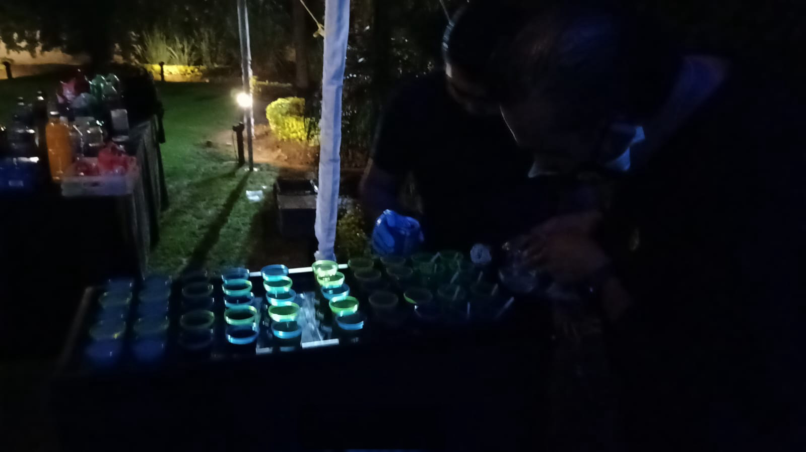 Montaje y preparación del servicio